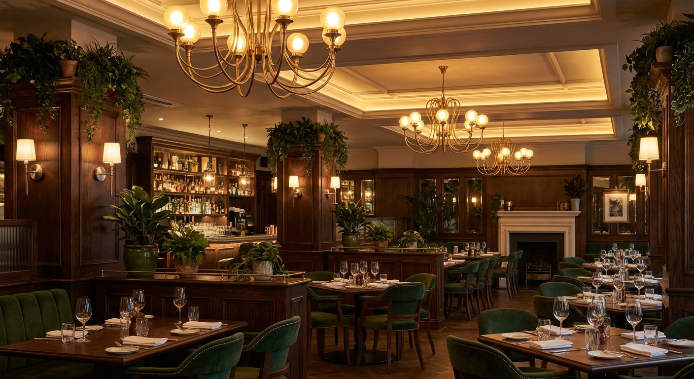 Metallic Aesthetics for Hospitality Lighting: Specifying Brass, Brushed Nickel & Black Bronze Finishes