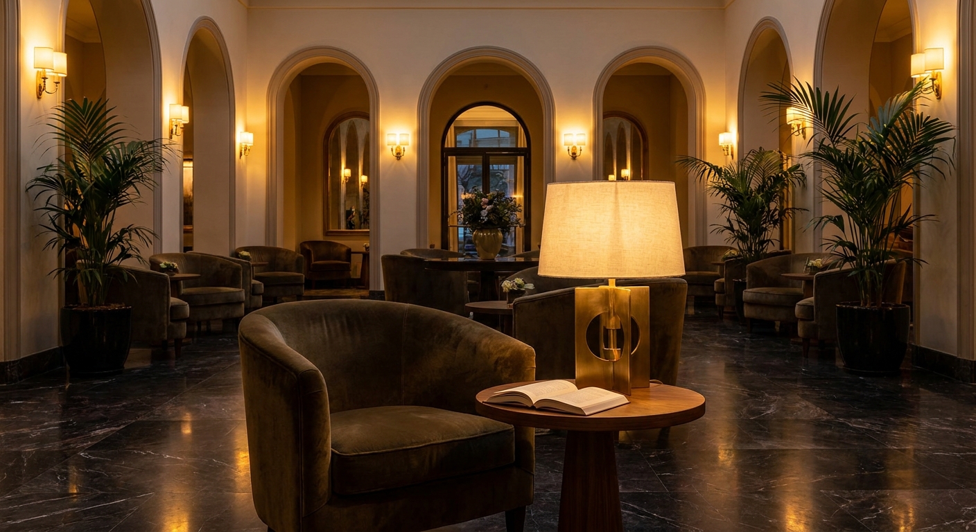 Bedside Lighting for Hotel Guestrooms: Balancing Reading Performance and Ambient Atmosphere