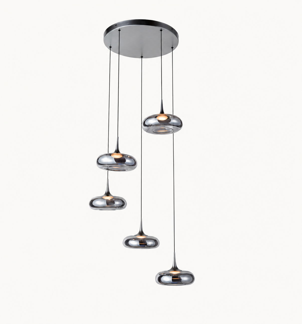 Aurelia Glass Cluster Pendant product view