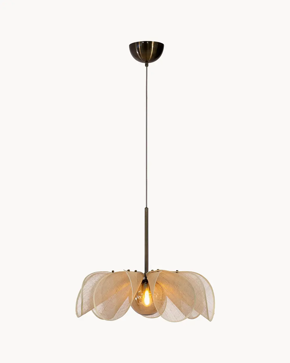 Banana Fiber Ceiling Lamp